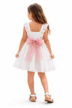 Cargar imagen en el visor de la galería, Vestido Perforado Blanco