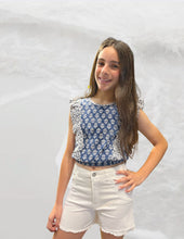 Cargar imagen en el visor de la galería, Conjunto Azul Print Jean