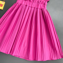 Cargar imagen en el visor de la galería, Vestido Fucsia Plizado