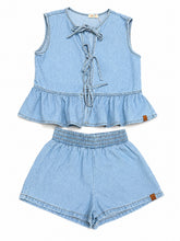 Cargar imagen en el visor de la galería, Conjunto Short Jeans
