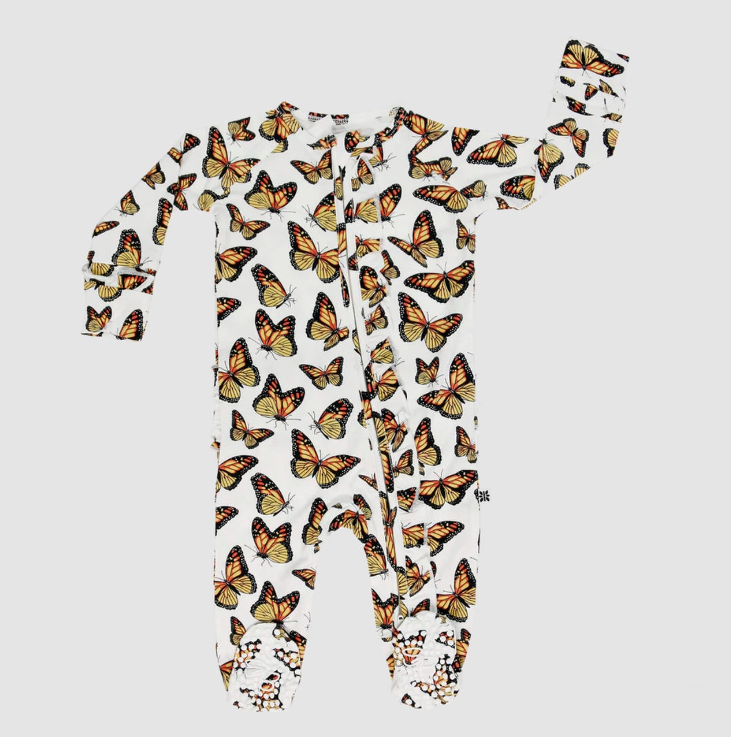 Footie Ruchas Mariposas