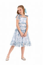 Cargar imagen en el visor de la galería, Vestido Mid Tul Pajaritos