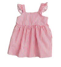 Cargar imagen en el visor de la galería, Vestido Rayado Coral