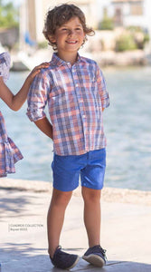 Conjunto Short Cuadros