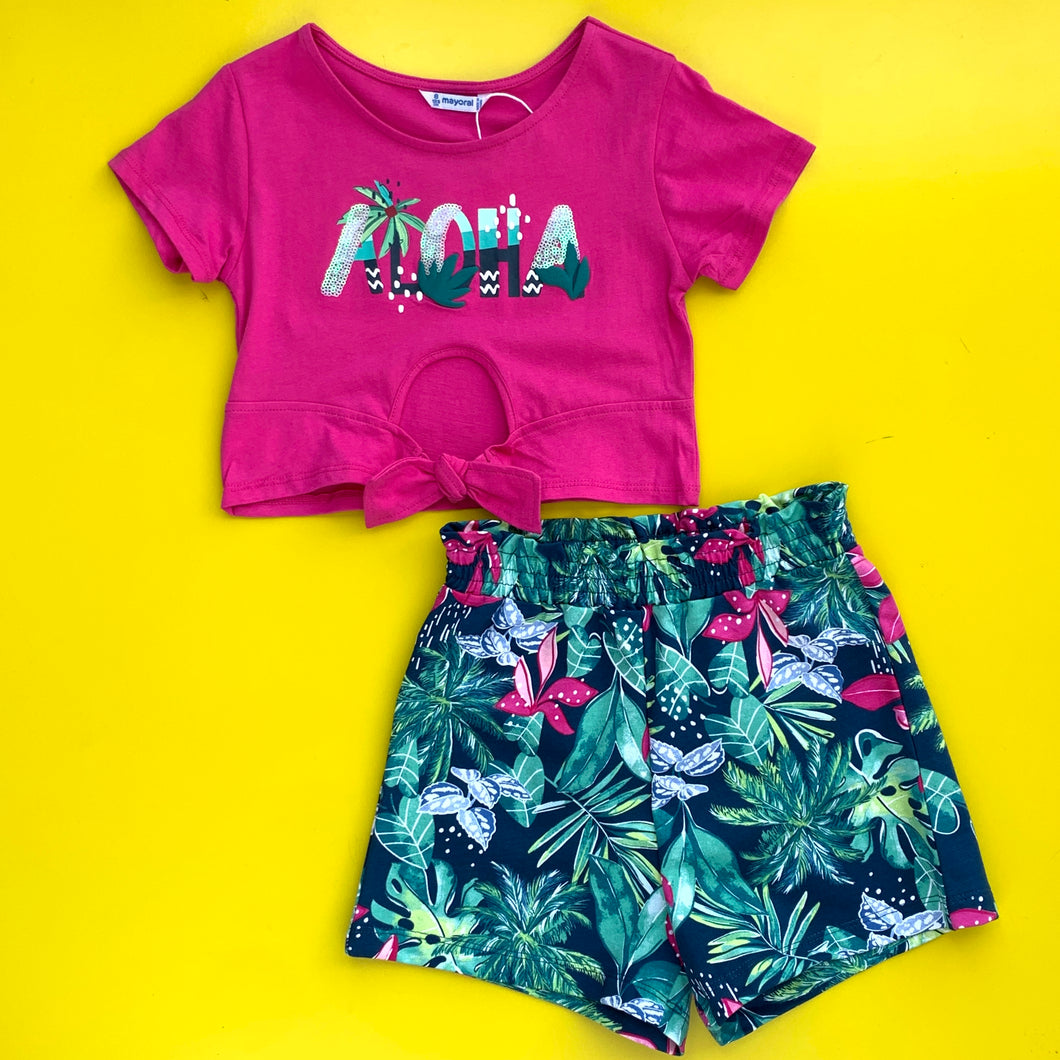 Conjunto Short Aloha