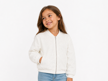 Cargar imagen en el visor de la galería, Bomber Jacket Blanco