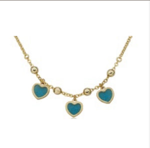 Collar Micro Pave Corazon J6-59