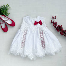 Cargar imagen en el visor de la galería, Vestido Encajes Rojo - Navidad