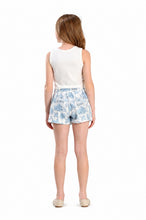 Cargar imagen en el visor de la galería, Conjunto Falda Short Pajarito Azul
