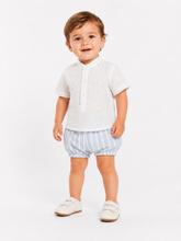 Cargar imagen en el visor de la galería, Conjunto Bebe Rayas Cel