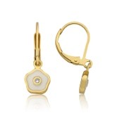 Arete Flor y Perla J374-