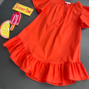 Vestido V. Naranja