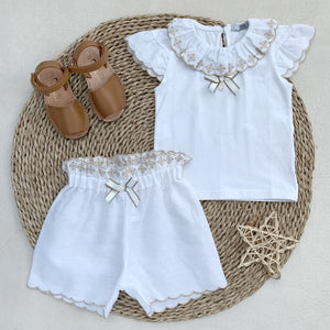 Conjunto Short Lino DK