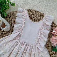 Cargar imagen en el visor de la galería, Vestido Tul Bordado  Rosado