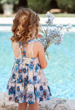 Cargar imagen en el visor de la galería, Vestido Flores Azul
