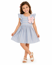 Cargar imagen en el visor de la galería, Vestido Celeste Rosa