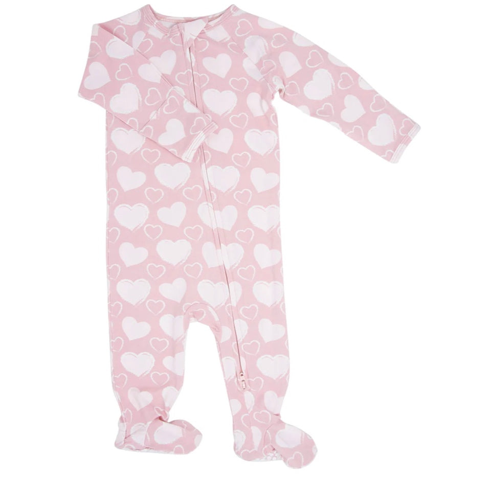 Footie Ruchas Corazones