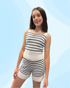 Conjunto Tejido Azul