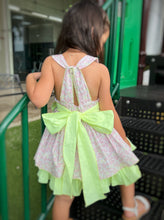 Cargar imagen en el visor de la galería, Vestido Florecitas Y Neon