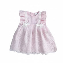 Cargar imagen en el visor de la galería, Vestido Lino Tul Brocado J