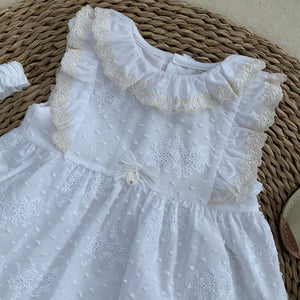 Vestido Perf Bco Beige