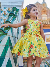 Cargar imagen en el visor de la galería, Vestido Flores Amarillo