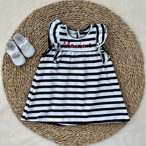 Vestido Rayas Marine