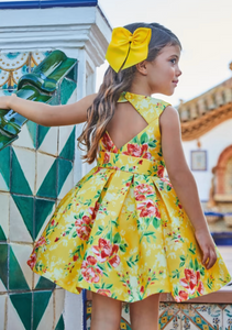 Vestido Flores Amarillo