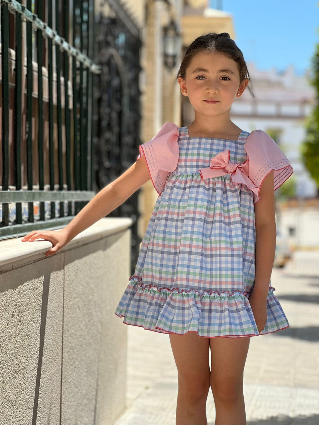 Vestido E Pastel Cuadros