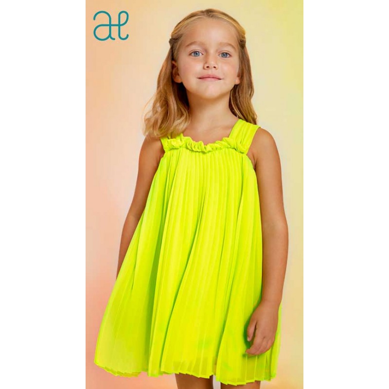 Vestido Plizado Lima