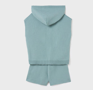 Cnj Short Menta Capucha