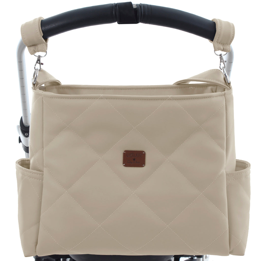 P. Beige Quilted