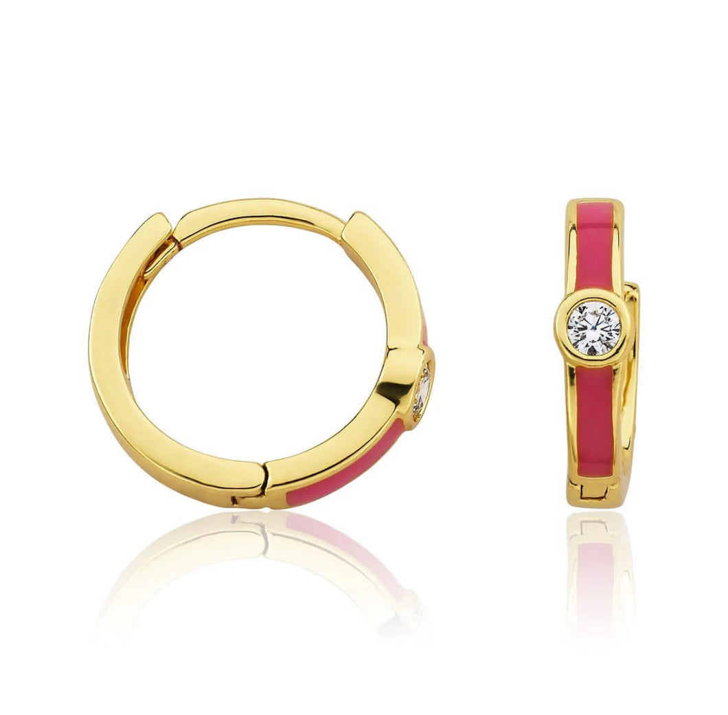Argollas Enamel 1 Zircon J3-2