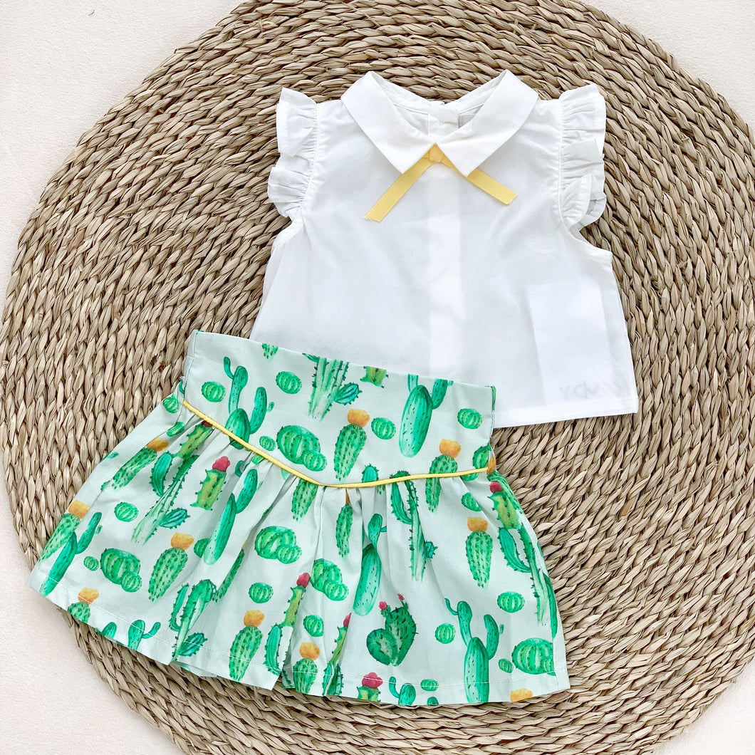 Conjunto Short Cactus